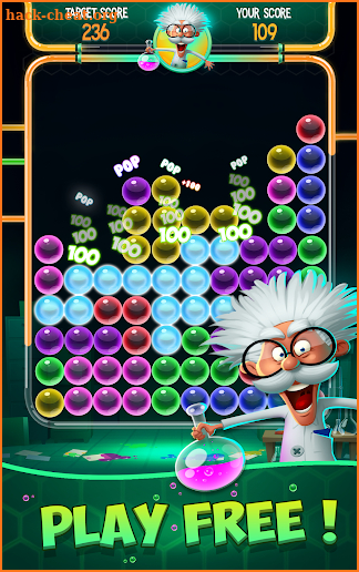 Crazy Lab - Break Bubbles screenshot