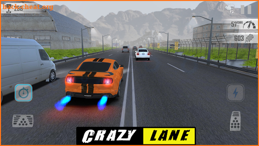 Crazy Lane Racing screenshot