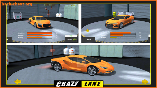 Crazy Lane Racing screenshot