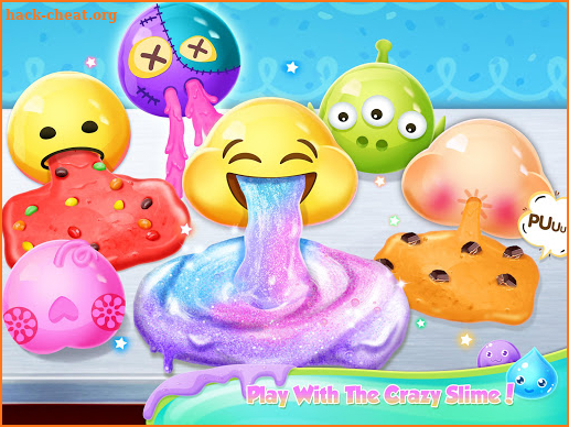 Crazy Liquid Slime - Emoji Monster Slime Fun screenshot