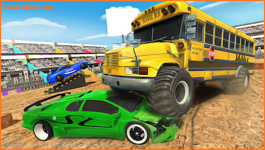 Crazy Monster Bus Derby Destruction - Crash Stunts screenshot