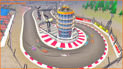 Crazy Monster Police Formula Cars Simulator 2020 screenshot