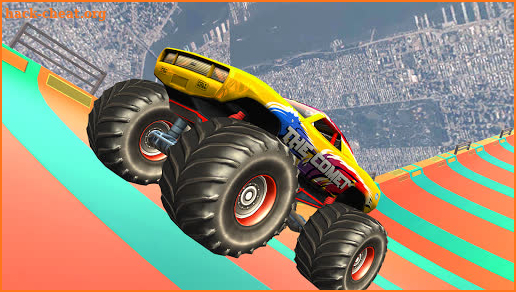 Crazy Monster Truck Stunt Game screenshot