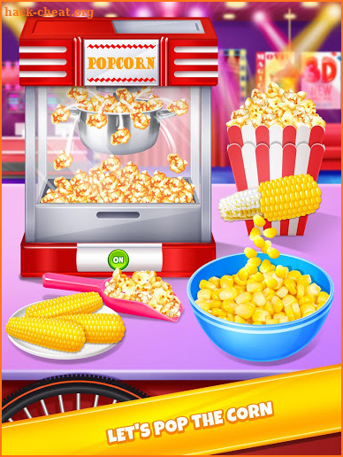 Crazy Movie Night Food Party - Make Popcorn & Soda screenshot