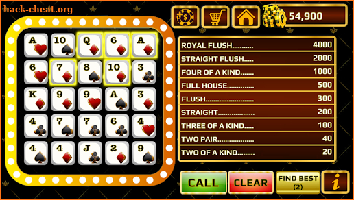 Crazy Poker ™ - New Grid Poker screenshot