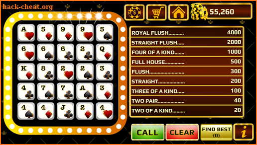 Crazy Poker ™ - New Grid Poker screenshot
