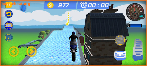 Crazy Race Game Stunt Rider 3D screenshot
