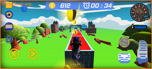 Crazy Race Game Stunt Rider 3D screenshot