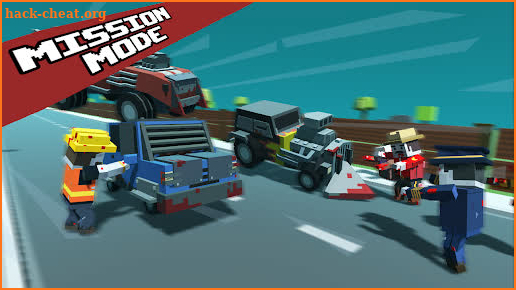 Crazy Road: Cars vs Zombies screenshot