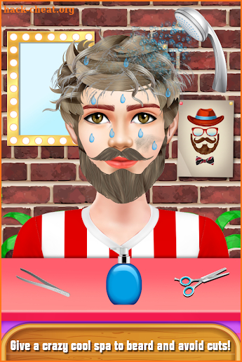 Crazy Royal Beard Salon screenshot