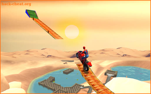 Crazy Spider Rope Hero Girl Bike Stunts Master 20 screenshot