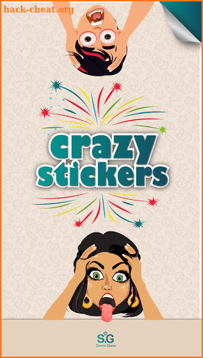 Crazy Stickers - Stickers & Animated WAStickerApps screenshot