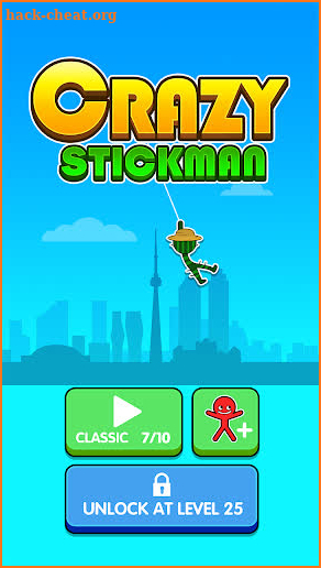 Crazy Stickman – Swing&Hook screenshot