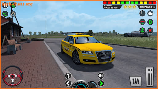 Crazy Taxi Car Game: Taxi Sim screenshot