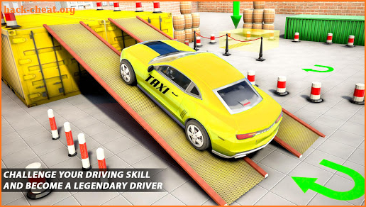 Crazy Taxi Parking Games: Yellow Cab Taxi Games screenshot