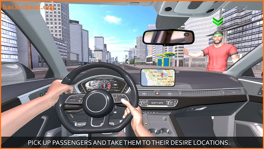 Crazy Taxi Simulator: Yellow Cab Driving Game 2021 screenshot