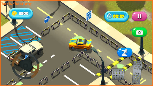 Crazy Toon Car Parking Game 3D screenshot