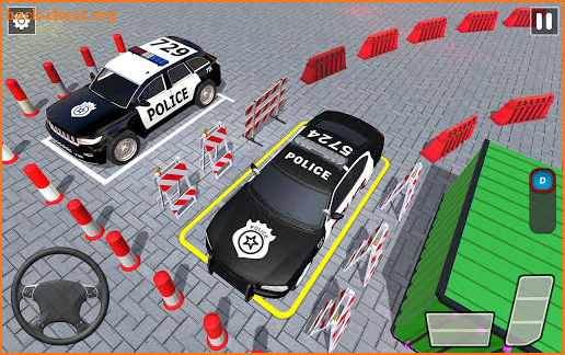 Crazy Traffic Police Car Parking Simulator 2019 screenshot