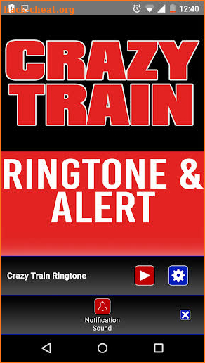 Crazy Train Ringtone and Alert screenshot