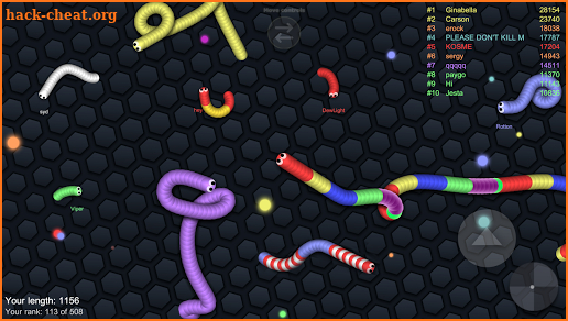 Crazy Venom Snake Online.IO screenshot