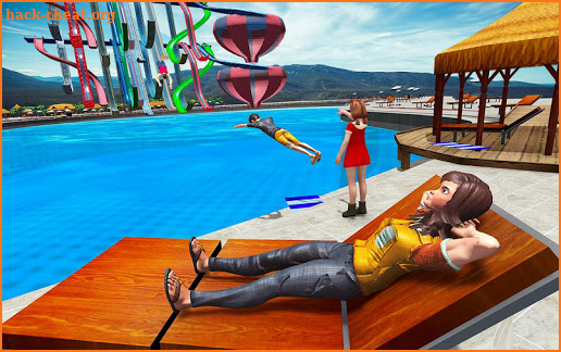 Crazy Water Slide Fun Games screenshot