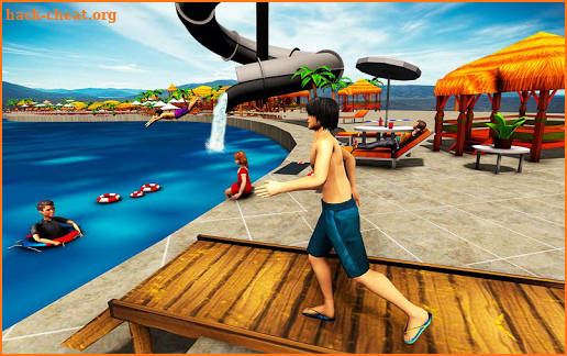 Crazy Water Slide Fun Games screenshot