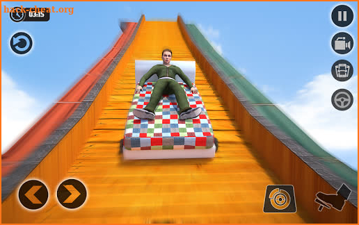 Crazy Wheel Race Mega Ramp screenshot