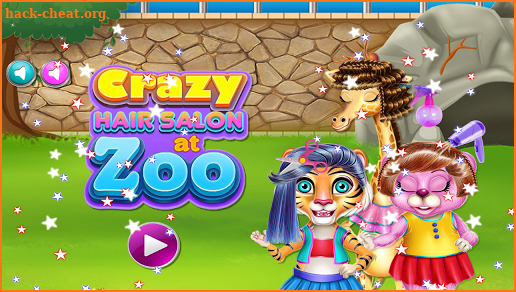 Crazy zoo hairstyle and makeup salon - girls games screenshot