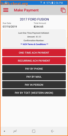 crbauto online payment