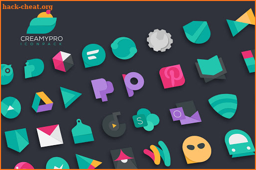 Creamypro Icon pack screenshot