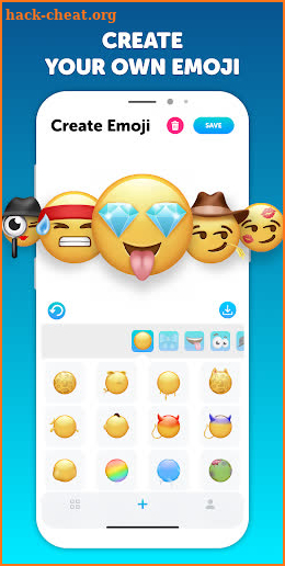 Create emoji up: new emoji & wemoji emojii hearts screenshot