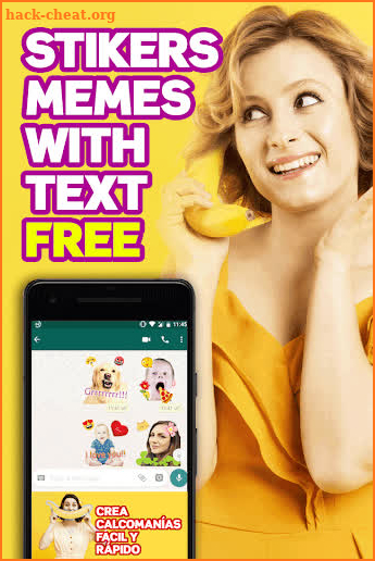 Create Stickers with Photos and Texts Free Creator screenshot