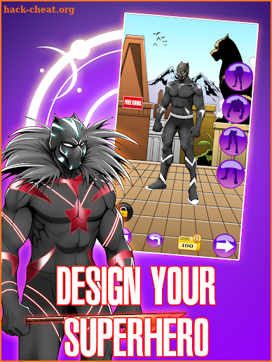Create Your Own Black Panther screenshot