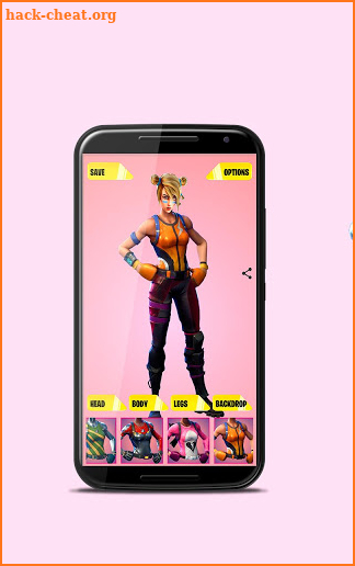 Create your Skin Girl Free Battle Royale screenshot
