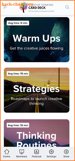 Create&Think App screenshot