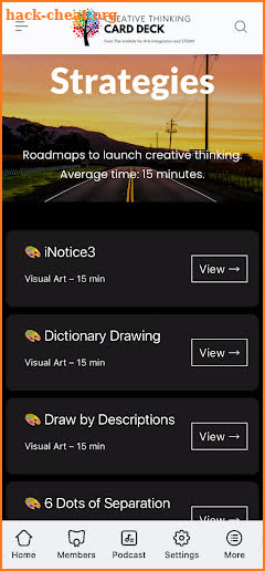 Create&Think App screenshot