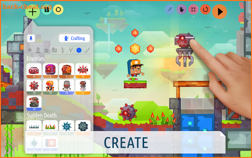 Createrria 2: Craft Your Games! screenshot