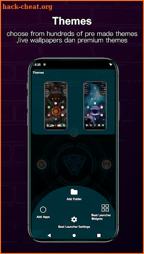 Creative 3D Launcher screenshot