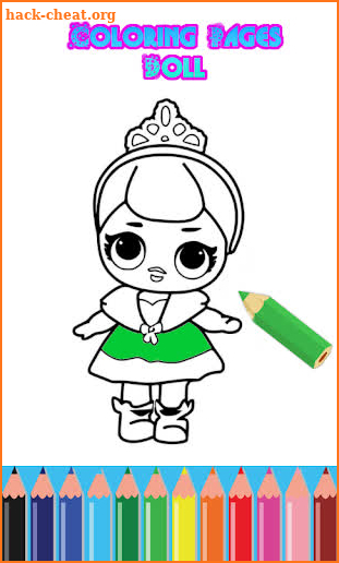 Creative Coloring Pages Lol Surprise Dolls screenshot