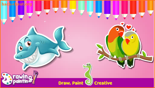 Creative Drawing And Coloring screenshot