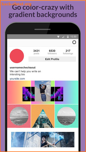 Creative multiple post for Instagram: PanoSlice screenshot