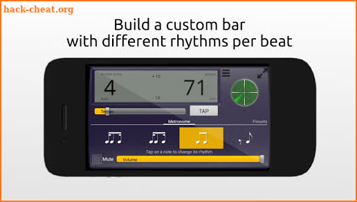 Creative Rhythm Metronome screenshot