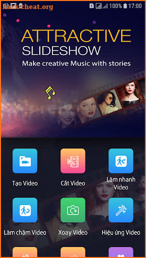 Creative Slideshow Music with Stories screenshot