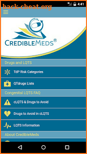 CredibleMeds Mobile screenshot