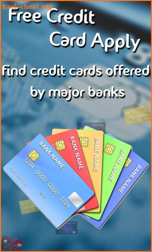 Credit Card Apply Online screenshot