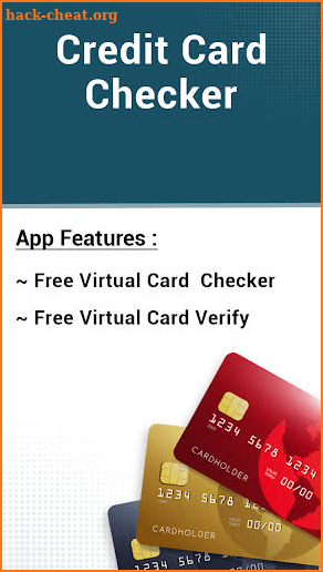 Credit Card Checker screenshot