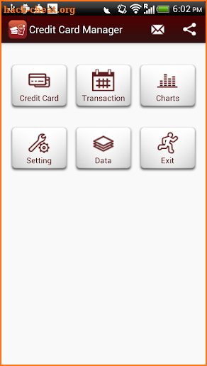 Credit Card Manager screenshot
