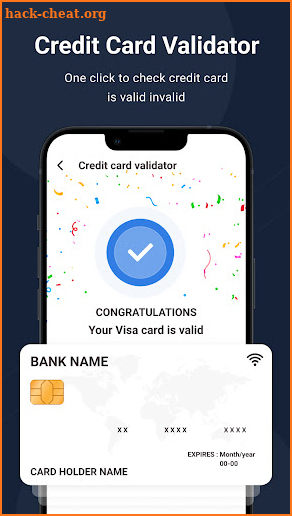 Credit Card Validator Checker screenshot
