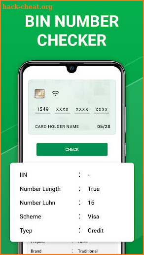 Credit Card Validator/Verifier screenshot