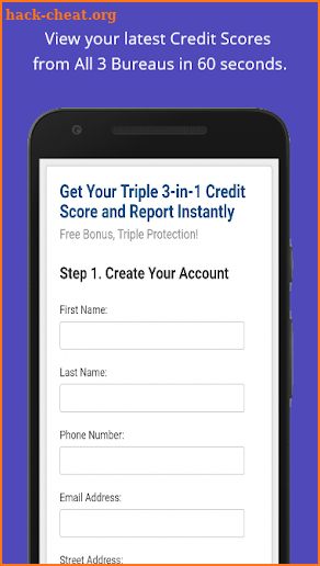 Credit Score Report App screenshot